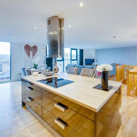 Spacious 3-Bed Penthouse With City Sky Line Views شيفيلد المظهر الخارجي الصورة